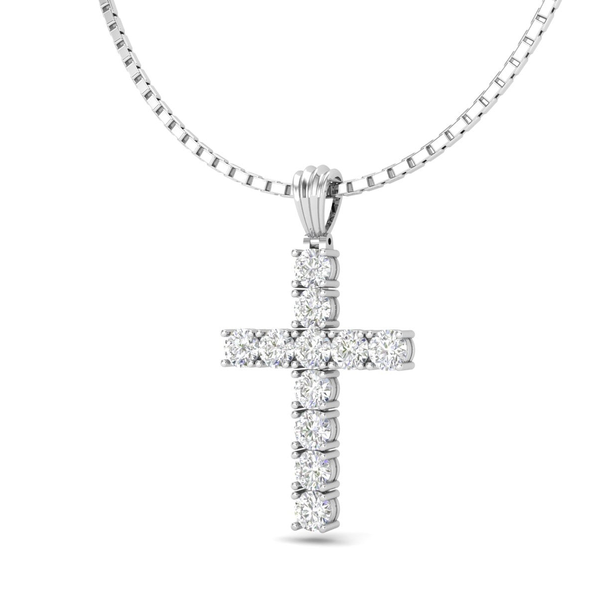 ETERNAL SPARKLE CROSS PENDANT