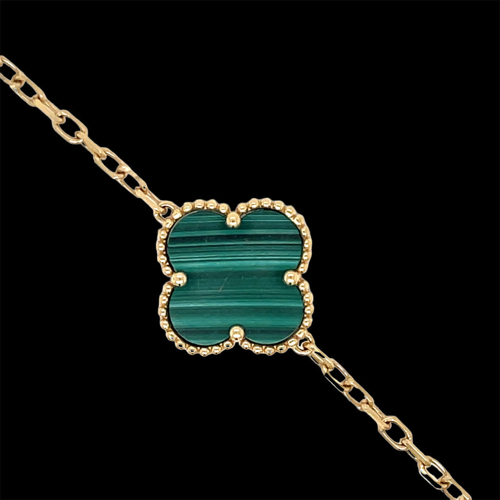 MALACHITE CLEEF BRACELET