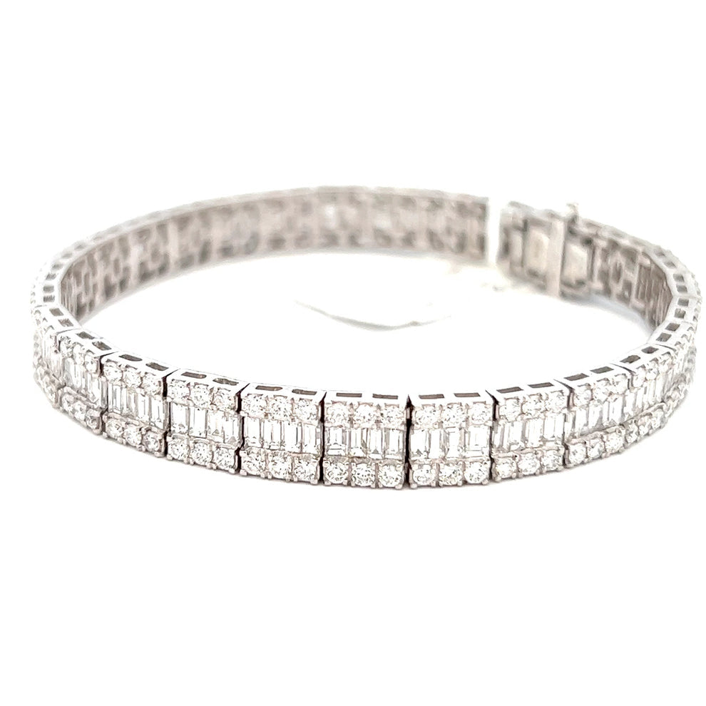 BAGUETTE TENNIS BRACELET