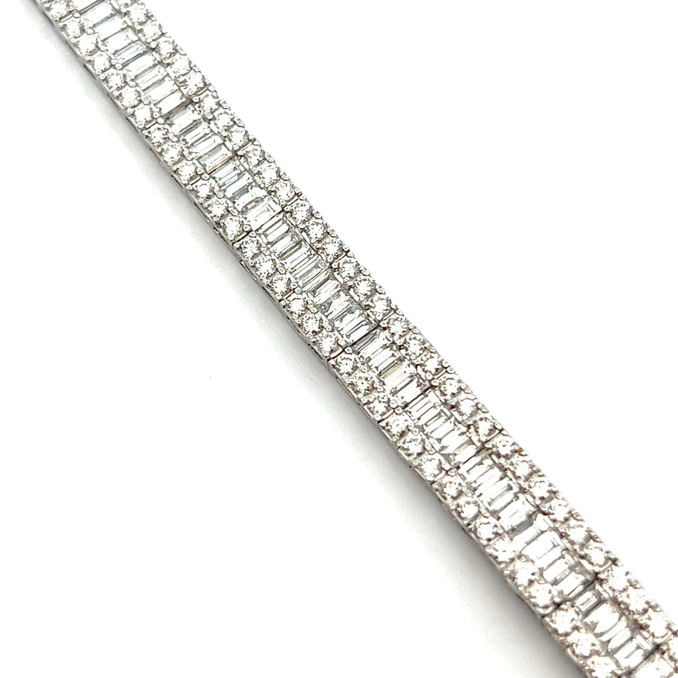 BAGUETTE TENNIS BRACELET