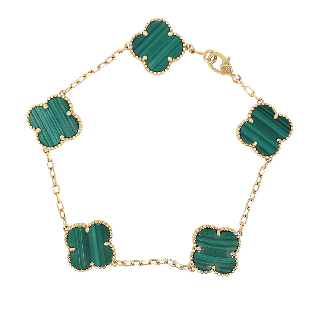 MALACHITE CLEEF BRACELET