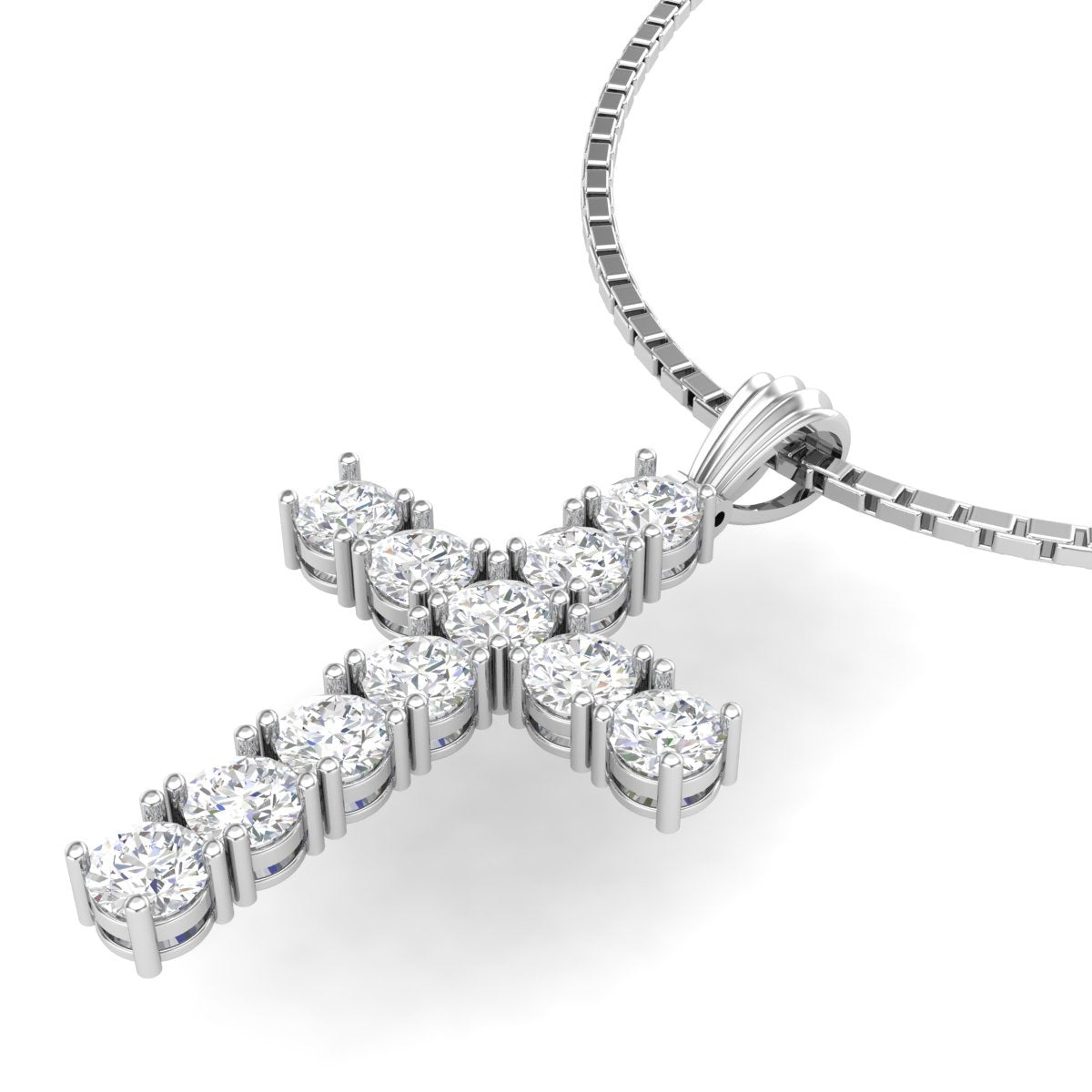 ETERNAL SPARKLE CROSS PENDANT