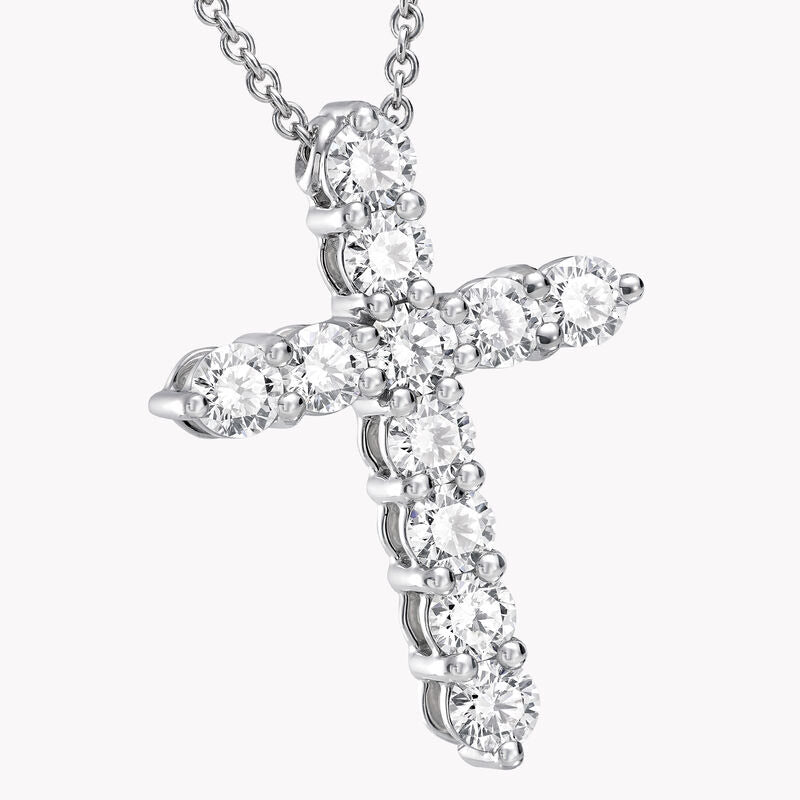 Petite cross pendant