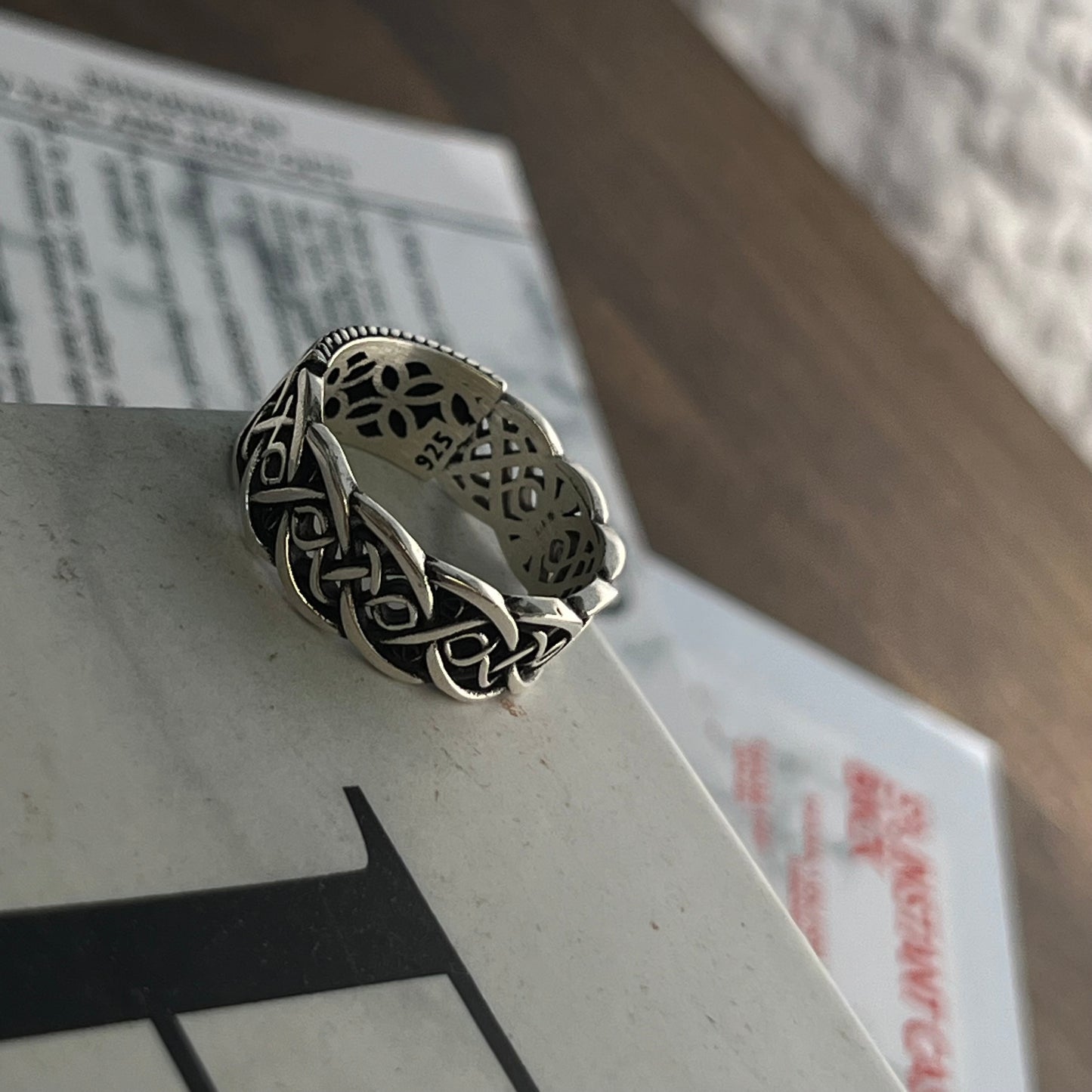 MYSTIC OXIDISED RING