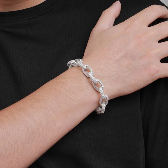 FROST LINK ROLO BRACELET