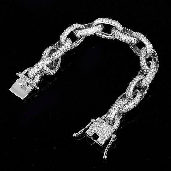 FROST LINK ROLO BRACELET