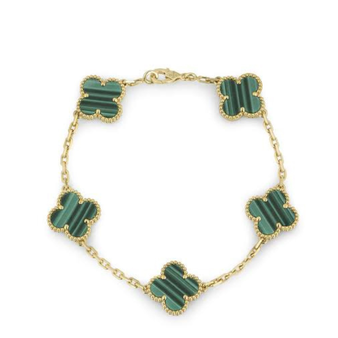 MALACHITE CLEEF BRACELET