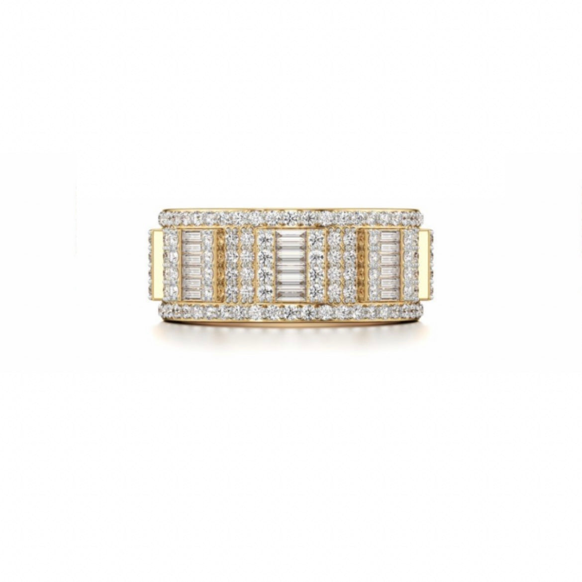 BAGUETTE LUXE LUSTER RING