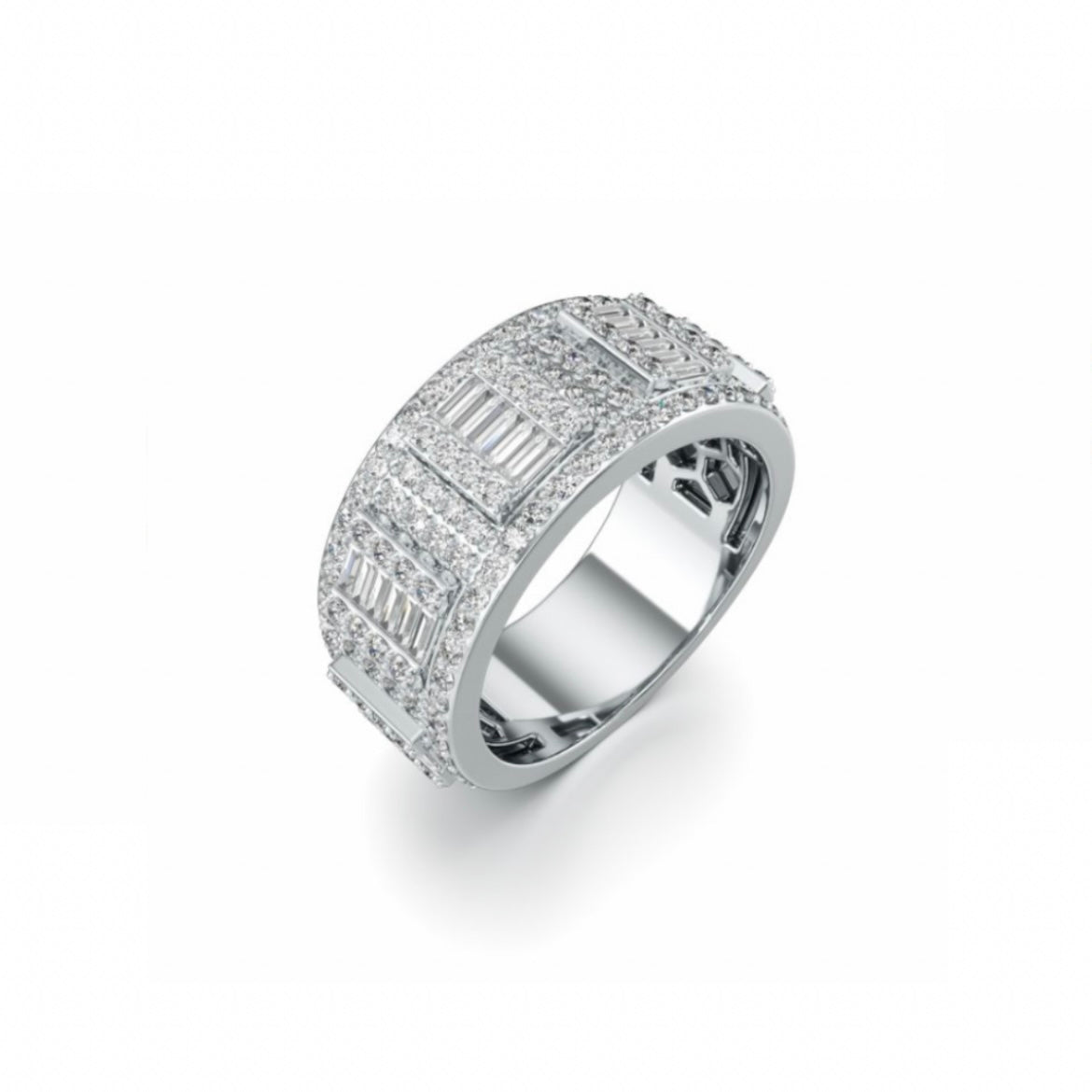 BAGUETTE LUXE LUSTER RING