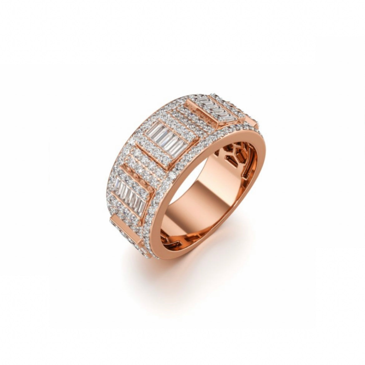 BAGUETTE LUXE LUSTER RING