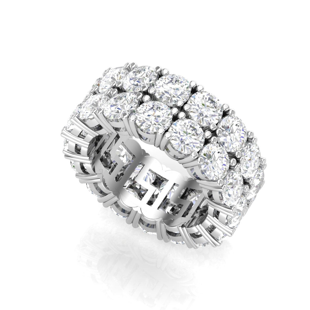 LINKED SOLITAIRE SPLENDOUR RING