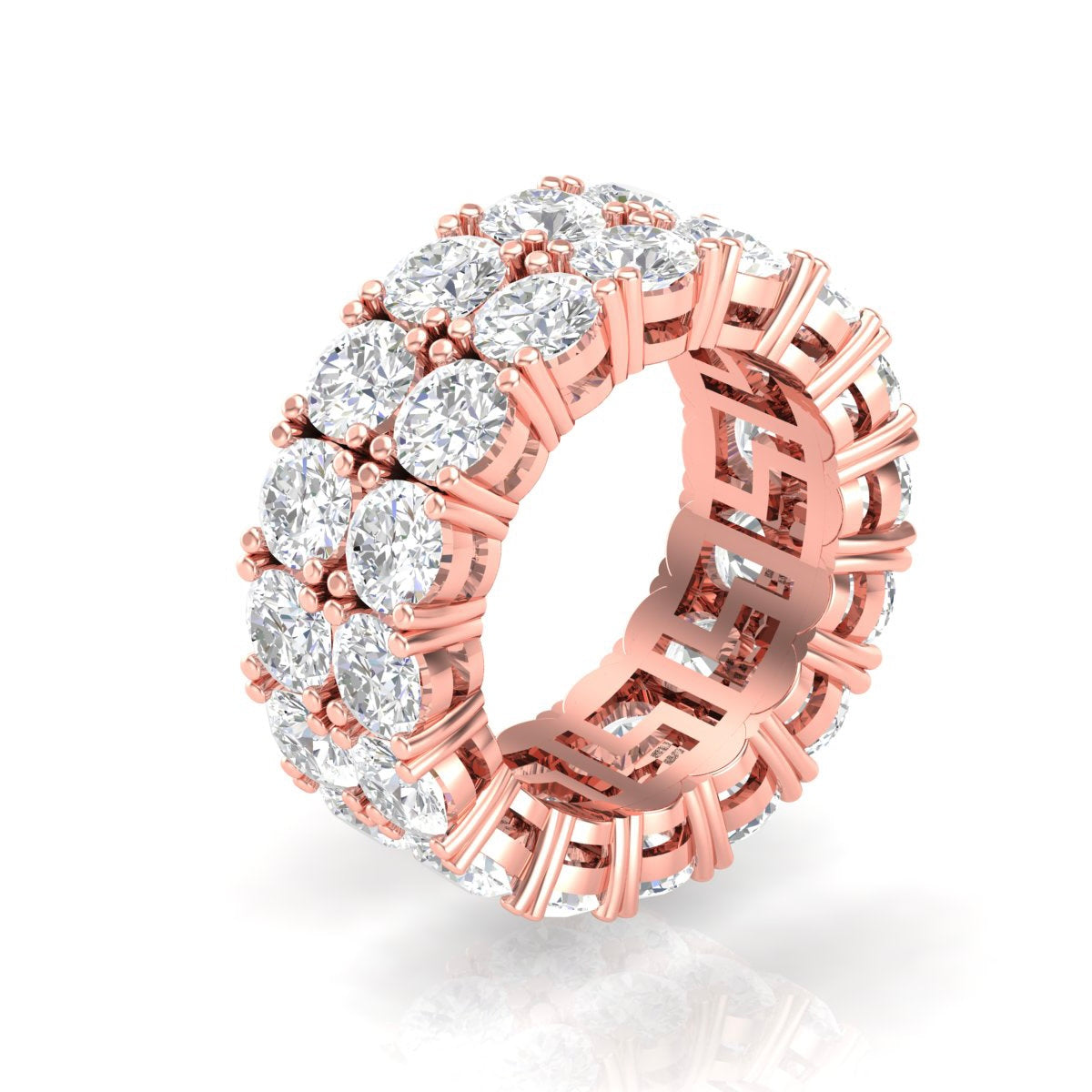 LINKED SOLITAIRE SPLENDOUR RING